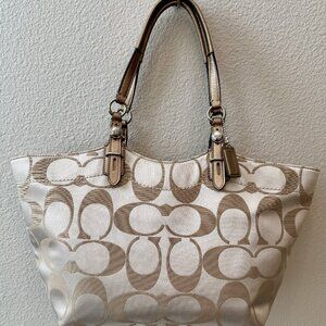 Sateen Tote by Coach